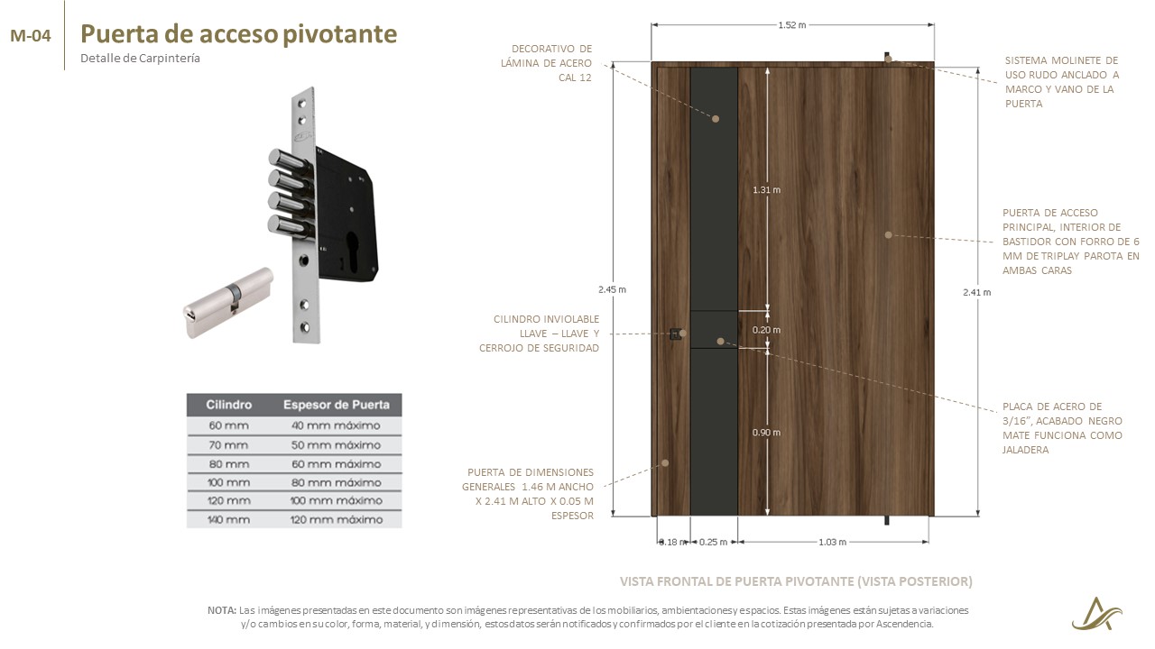 Diseño de puertas de madera